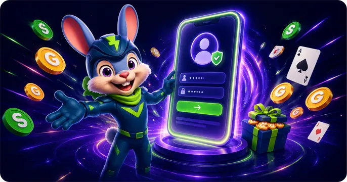 LuckyRush registration and login